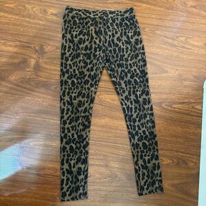 Style & Co. Kids Animal Print Leggings - Black and Brown